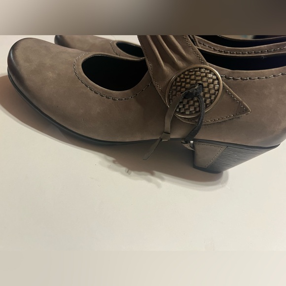 Remonte dorndorf brown with black leather shoes size 40 great conditions - Picture 4 of 10